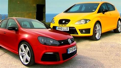 VW Golf R Vs Seat Leon Curpa R Fifth Gear