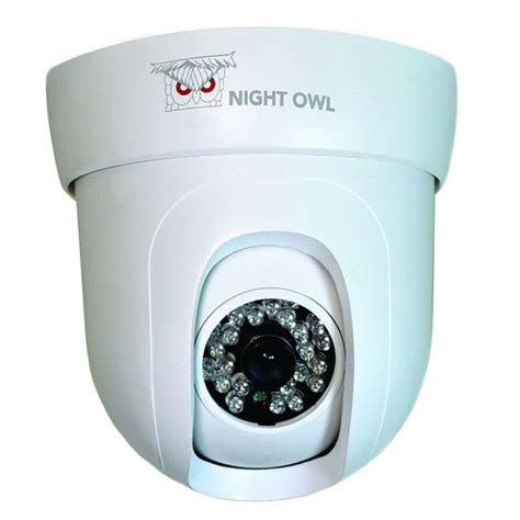 Night Owl Wired Tvl Dome Pan And Tilt Indoor Camera White Cam