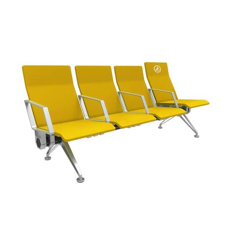 Modern and Comfortable Airport Chair 4 Seater | FERCO