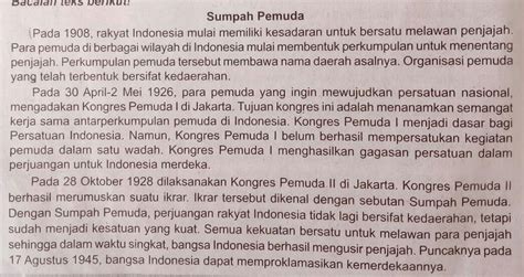 Apa Makna Sumpah Pemuda Bagi Perjuangan Bangsa Indonesia