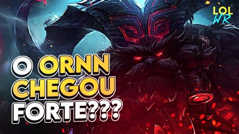 Ornn Chegou Forte No Wild Rift Testando O Novo Campe O Lol Wild