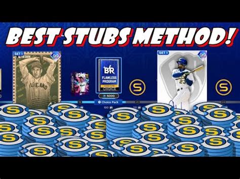 BEST FASTEST WAY TO GET STUBS IN MLB THE SHOW 23 MLB The Show 23