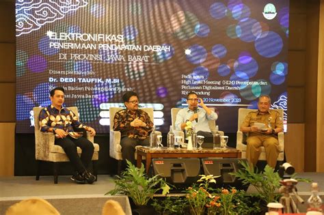 High Level Meeting Percepatan Dan Perluasan Digitalisasi Transaksi Di