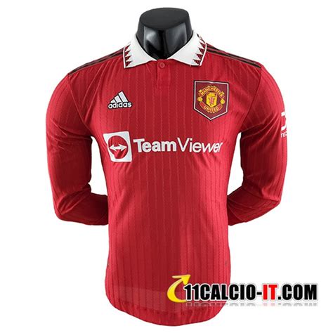 Shop Maglie Calcio Manchester United Prima Manica Lunga 2022 2023