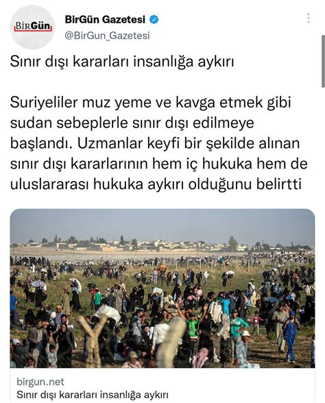 Muhbir Yenihesap On Twitter Birg N Gazetesi Lkemizde Su