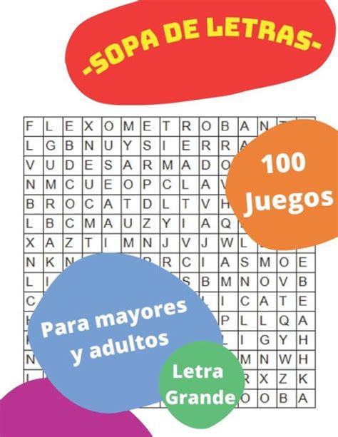 Sopa De Letras Adulto Image To U