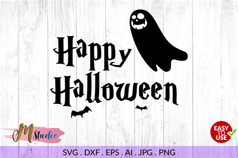 Happy Halloween Svg For Silhouette Cameo Or Cricut