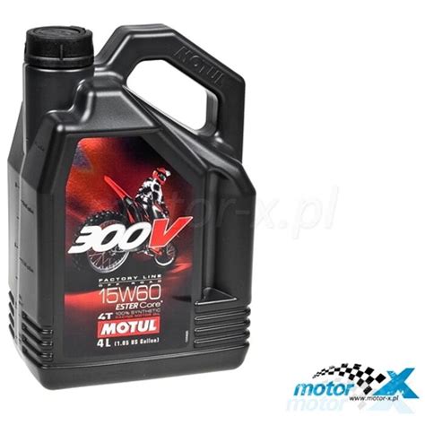 Motor Oil Motul 300V Off Road 4T 15W60 4L Motor X