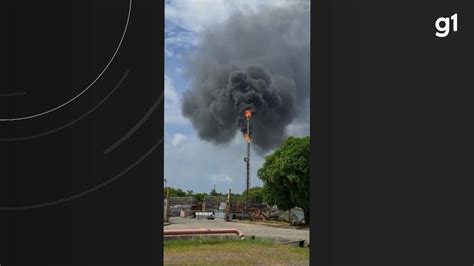 Vídeo Feito Por Funcionários Da Refinaria Landulpho Alves Mostra Chamas