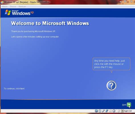 Langkah Langkah Windows Install XP Menggunakan Virtual Box