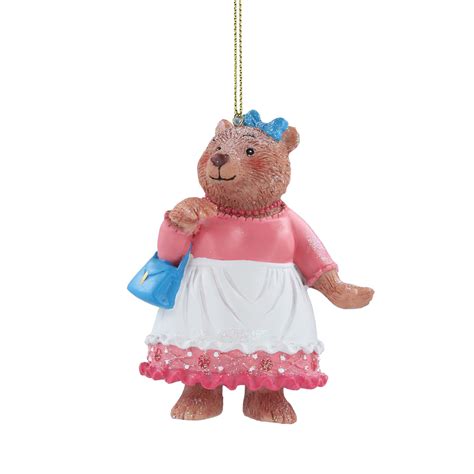 Gisela Graham Mummy Bear Christmas Tree Decoration | Gifts