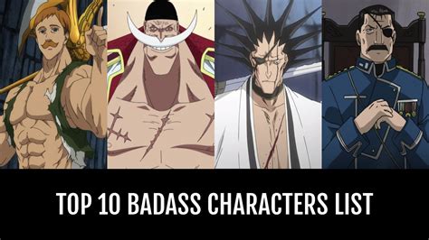 Top Badass Characters By Tyrannotim Anime Planet