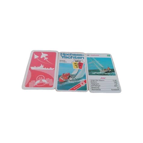 Altes Rares Quartett Von Ass Hochsee Yachten Eur Picclick De