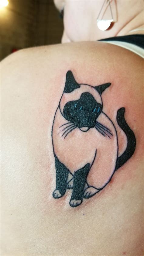 My Siamese Cat Tattoo Siamese Cat Tattoos Siamese Cats Tattoos