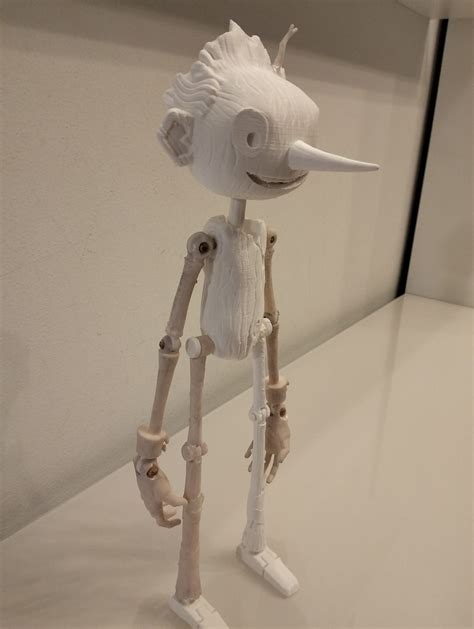 3D Printing Pinocchio Guillermo Del Toro Netflix Articulated Made