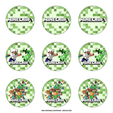 Minecraft Party Printables