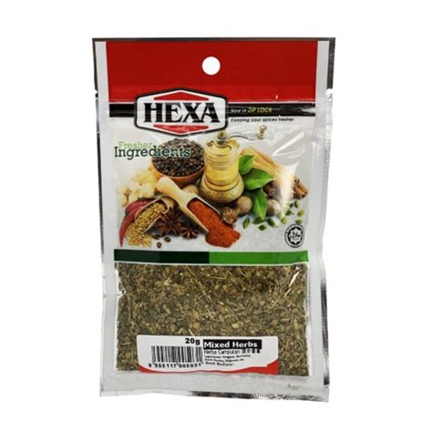 Hexa Halal Spice 4 In 1 British Table Seasoning 85g L American Bbq