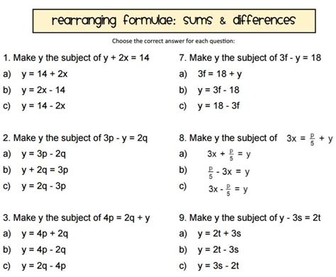 Easy Simultaneous Equations Worksheet Equations Worksheets