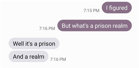 A prison realm is a prison AND a realm : r/technicallythetruth