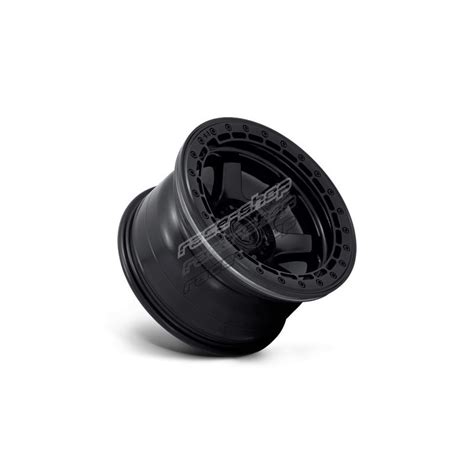 Fuel D122 Block Beadlock Wheel 17x9 5x127 715 Et 15 Matte Black