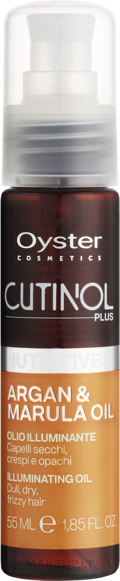 Oyster Cosmetics Cutinol Plus Nutritive Argan Marula Oil Illuminating