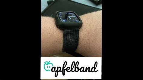 Apfelband Das Milanese Loop Armband F R Deine Apple Watch Youtube