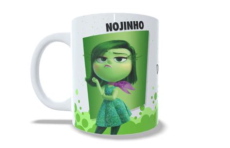 Caneca X Cara Caf Filme Divertida Mente Nojinho Frase Elo