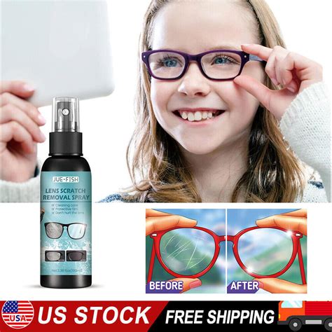 Lens Scratch Removal Spray Eyeglass Windshield Glass Repair Liquid 100ml Ebay