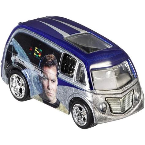 Carrinho Hot Wheels Coleção Cultura POP Quick D livery Star Trek Mattel Carrinho de