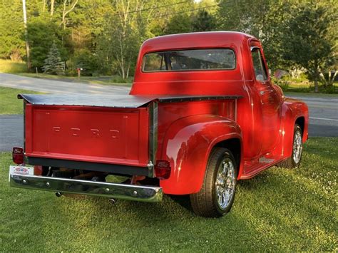 1953 Ford F100 Pickup Red Rwd Manual For Sale Photos Technical Specifications Description