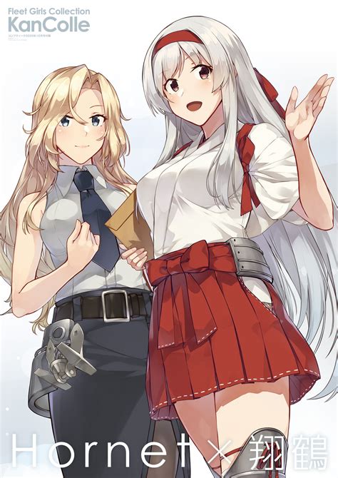 Shoukaku And Hornet Kantai Collection Drawn By Konishi Koconatu