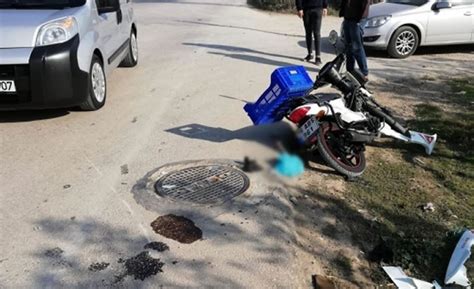 Bursa da feci kaza Otomobil ile motosiklet kafaya çarpıştı Kanal Maraş