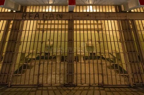 Historic Alcatraz Prison Cell Editorial Stock Photo Image Of Escape