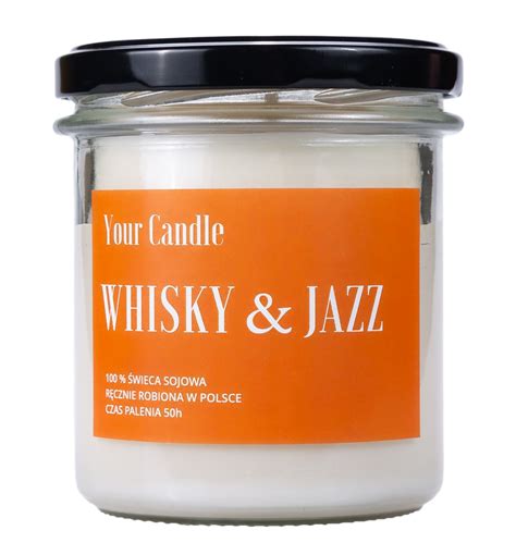 Wieca Sojowa Whisky Jazz Ml Your Candle Your Candle Sklep