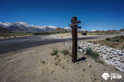 Hiking The Mobius Arch Loop And Camping At Alabama Hills - Trail to Peak