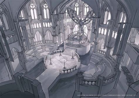 Bird throne room | Fantasy art landscapes, Perspective drawing ...