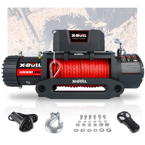 Buy Xpv Auto Winch 10000 Lb Electric Winch Truck Winch Waterproof Ip67