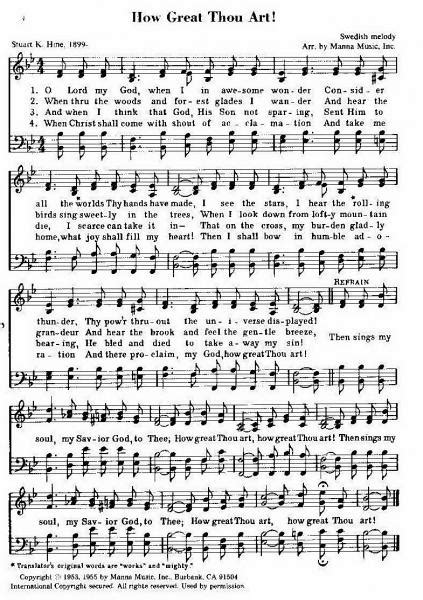 How Great Thou Art Hymn