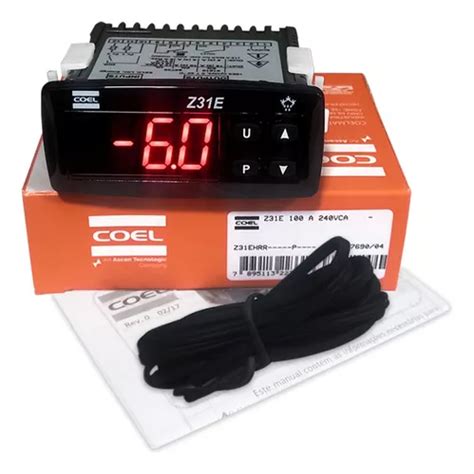 Controlador Temperatura Z31e Bivolt Para Expositor De Frios Frete grátis