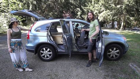 Camp N Car Custom Platform Tour Honda Crv Youtube