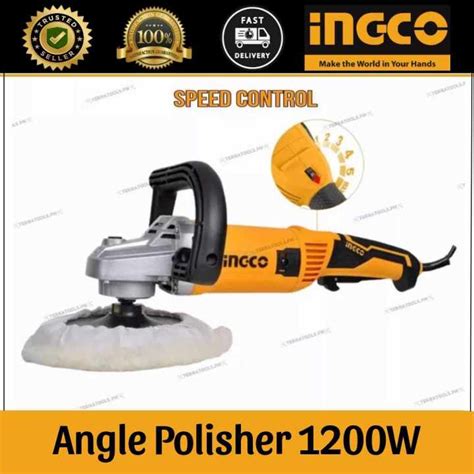 Ingco Original Industrial Angle Polisher Buffing Machine W