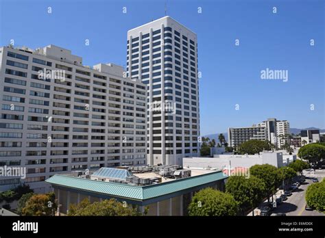 Downtown Santa Monica Stock Photo - Alamy