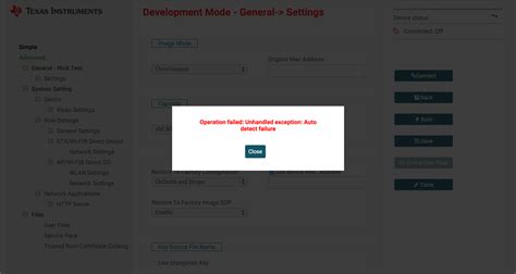 CCS CC3220SF LAUNCHXL CCS CC3220SF LAUNCHXL Error Connecting To