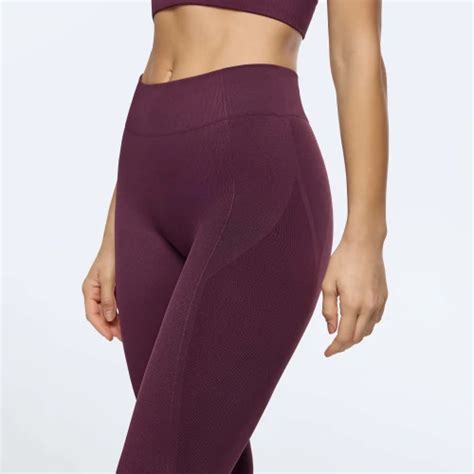 Leggings De Cintura Regular Go Go Go Bordeaux Vestuário Prozis