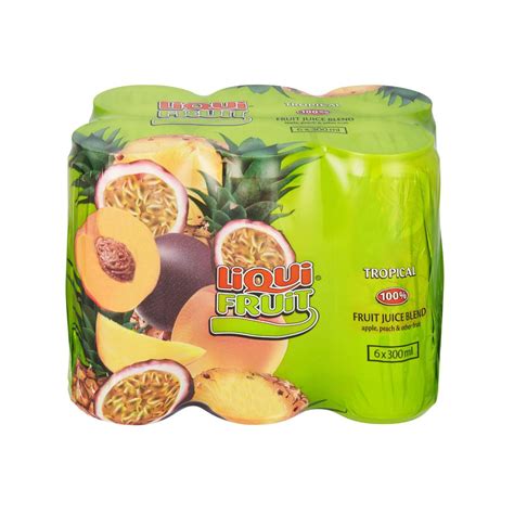 Liqui Fruit Long Life Fruit Juice Tropical 6 X 300ml Shop Today Get