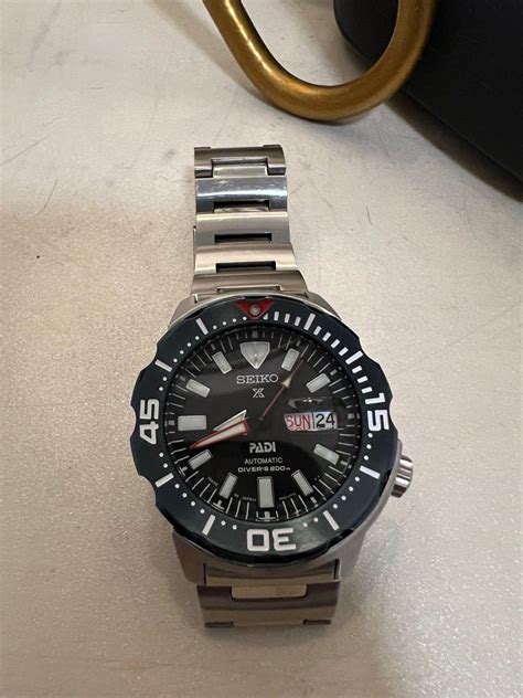 Seiko Monster Padi Sbdy Japan Made Version Men S Fashion Watches