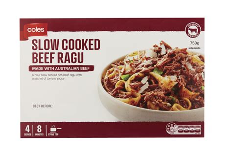 Coles Slow Cooked Beef Ragu Product Of The Year