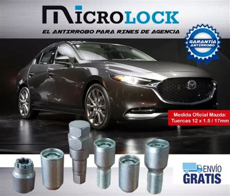 Tuercas De Seguridad Mazda Microlock Nicos