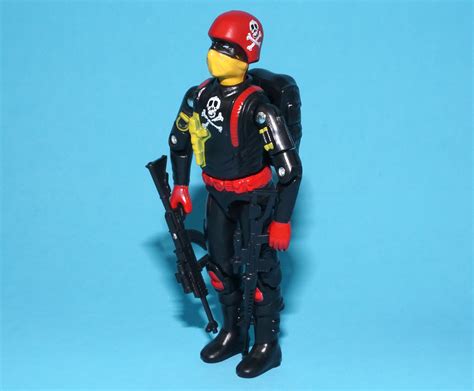 2021 Gi Joe Red Shadows Red Vulture Trooper 100 Complete Black Major Custom Boonsart Shop