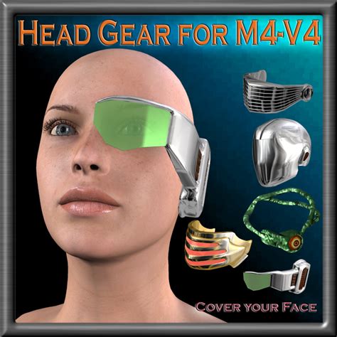 Head Gear For M4 V4 Poser Sharecg